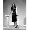 thumbnail image 1 of Ann Rutherford wearing a Black Dress and Shoes Photo Print (8 x 10), 1 of 1