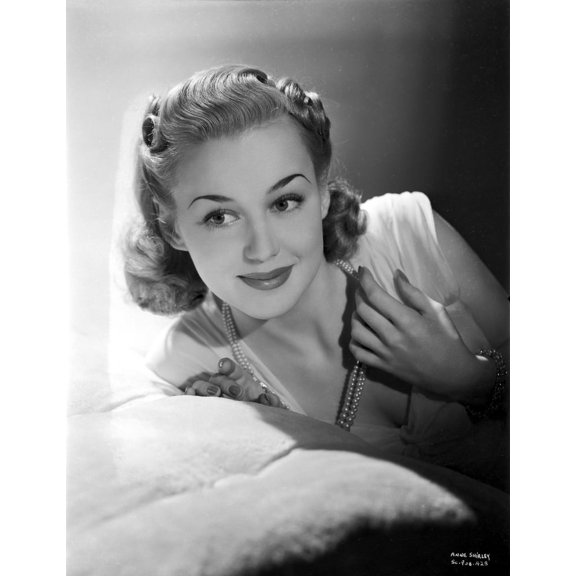 Ann Sheridan Lying on the Bed Photo Print (8 x 10)