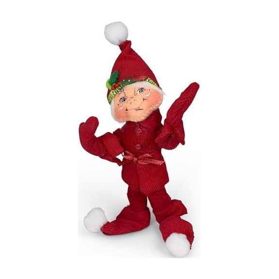Yuletide Red Elf 5" by Annalee Dolls