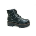 thumbnail image 1 of Anna Black Platform Combat Boot, 1 of 5