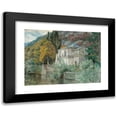thumbnail image 1 of Anna Boberg 24x19 Black Modern Framed Museum Art Print Titled - By Lago Di Como. Study from Italy (1928), 1 of 5