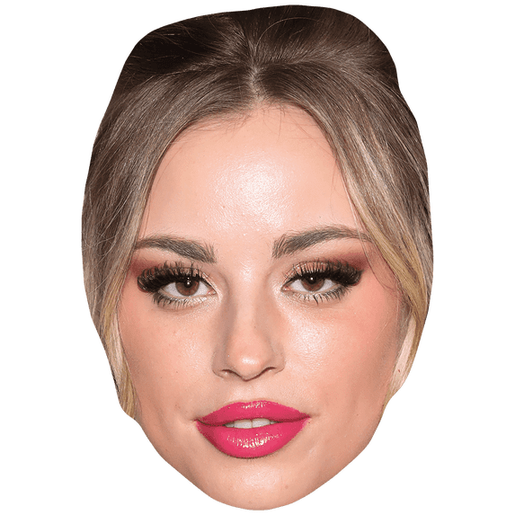 Anna Claire Clouds (Lipstick) Big Head. Larger than life mask.