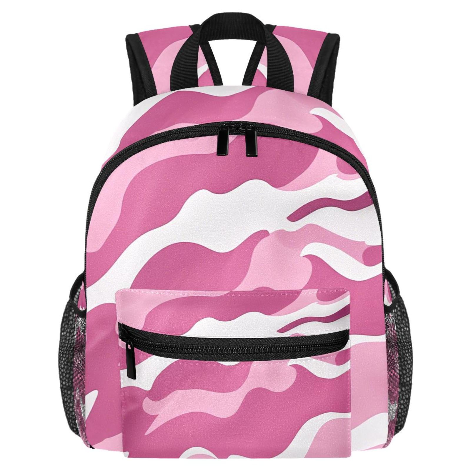 Pink camo bookbag 2025