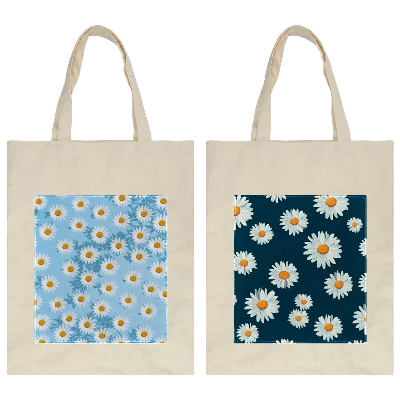 Anna Cowper Women's Shoulder Canvas Bag Printed Tote Bags Reusable