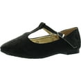 thumbnail image 1 of Anna Girls Triss-13K Shimmer T Strap Fashion Dress Flats Shoes, 1 of 4