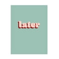 thumbnail image 1 of Anna Hambly 'Slang III' Canvas Art, 1 of 3