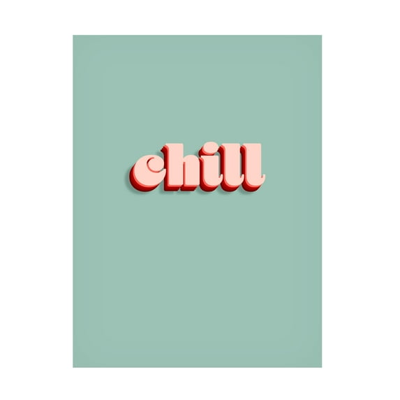 Anna Hambly 'Slang IV' Canvas Art