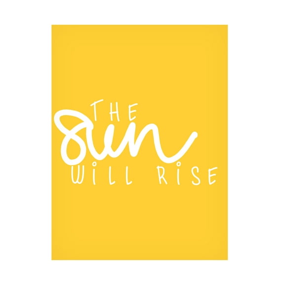 Anna Hambly 'Sun I' Canvas Art