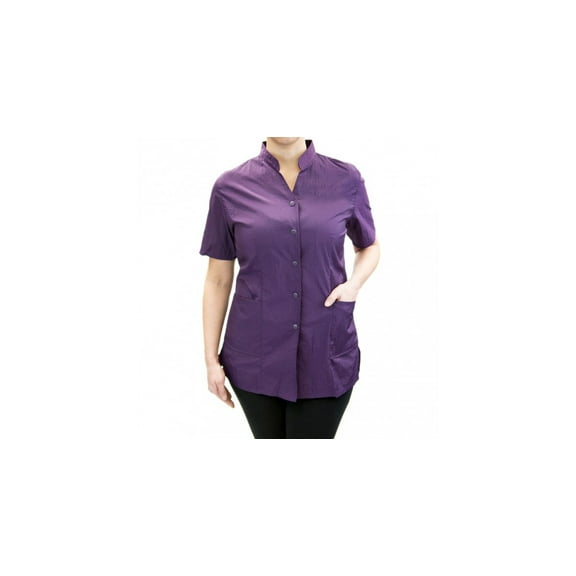 Anna Jacket (9200) : Color - Eggplant Purple, Size - 5XL