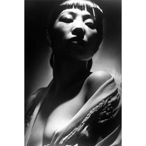 Anna Mae Wong Striking B&W 24X36 Poster