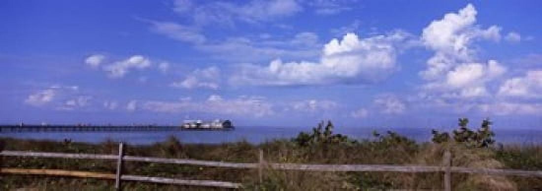 Anna Maria Island City Pier Tampa Bay Florida Canvas Art - Panoramic Images (34 x 12)