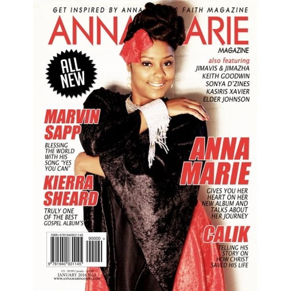 Anna Marie Magazine Issue #1 2016 (Paperback)