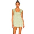 thumbnail image 1 of Anna Nata Women's 'Hannah' Floral Mini Dress in Light Sage, 1 of 3