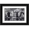 thumbnail image 1 of Anna Ostroumova Lebedeva 2x Matted 24x18 Black Ornate Framed Art Print 'Perspective of the Constantine Palace', 1 of 2