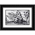 thumbnail image 1 of Anna Ostroumova Lebedeva 2x Matted 24x18 Black Ornate Framed Art Print 'Road to the "White Birch"', 1 of 2