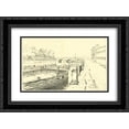 thumbnail image 1 of Anna Ostroumova Lebedeva 2x Matted 24x20 Black Ornate Framed Art Print 'Academy of Arts', 1 of 2