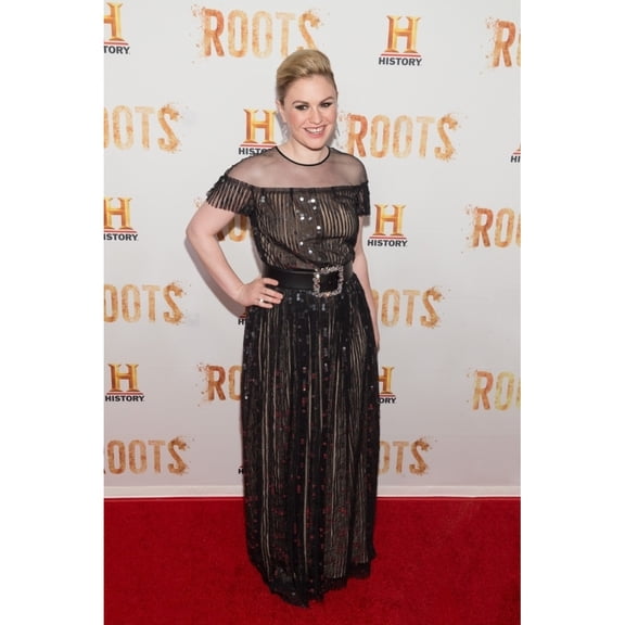 Anna Paquin At Arrivals For History Channel'S Premiere Of Roots Alice Tully Hall At Lincoln Center New York Ny May