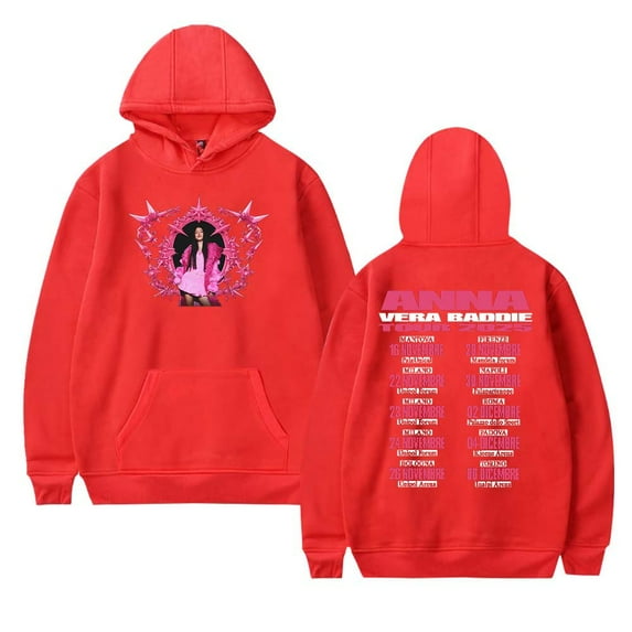 Anna Pepe Vera Baddie Tour 2025 Merch Hoodies Women Men Casual Long Sleeve Sweatshirt Clothes