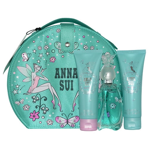 Anna Sui 18498253 Secret Wish By Anna Sui Edt Spray 1.7 Oz & Body Lotion 3 Oz & Shower Gel 3 Oz