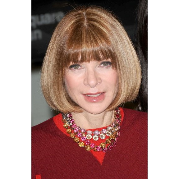 Anna Wintour At The Press Conference For Launch Of Britain'S Great Campaign Grand Central Station New York Ny