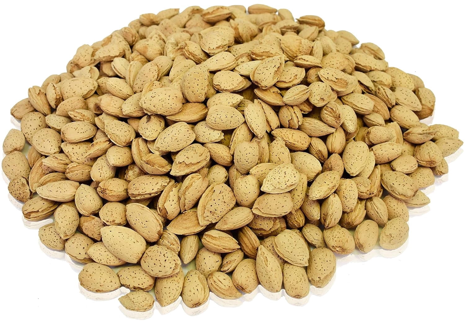 Anna and Sarah Almonds In Shell, Raw, Natural, Whole, Jumbo California Almonds, in Resealable Bag, 4 Lbs