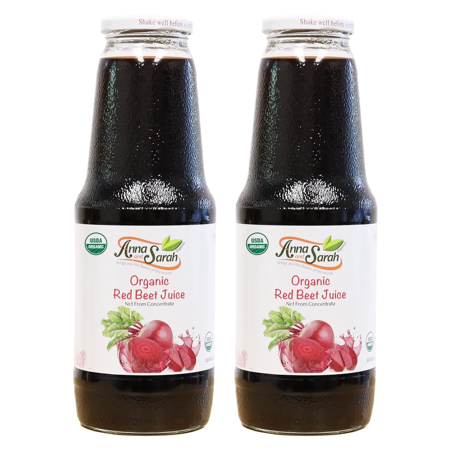 Anna and Sarah Organic Red Beet Juice 32 Oz
