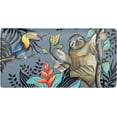 thumbnail image 1 of Anna by Anuschka Women's Hand Painted Genuine Leather Clutch Wallet-Rainforest Friends, 1 of 1