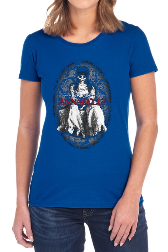 Annabelle Annabelle Women's T Shirt, Royal, Small