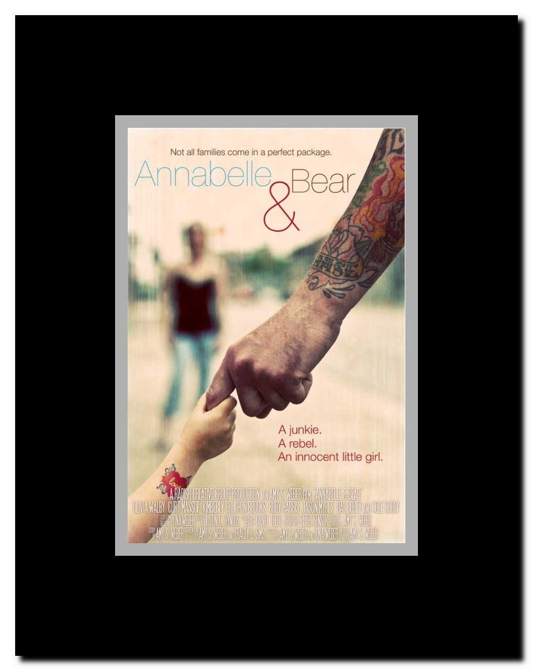 Annabelle & Bear Framed Movie Poster