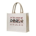 Annabelle Canvas Tote Bag, Reusable Grocery Shopping Cloth Bags Canvas