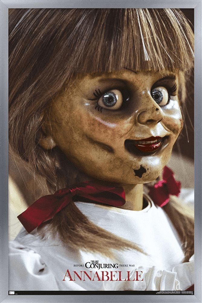 Annabelle - Close Up Wall Poster, 14.725" x 22.375", Framed