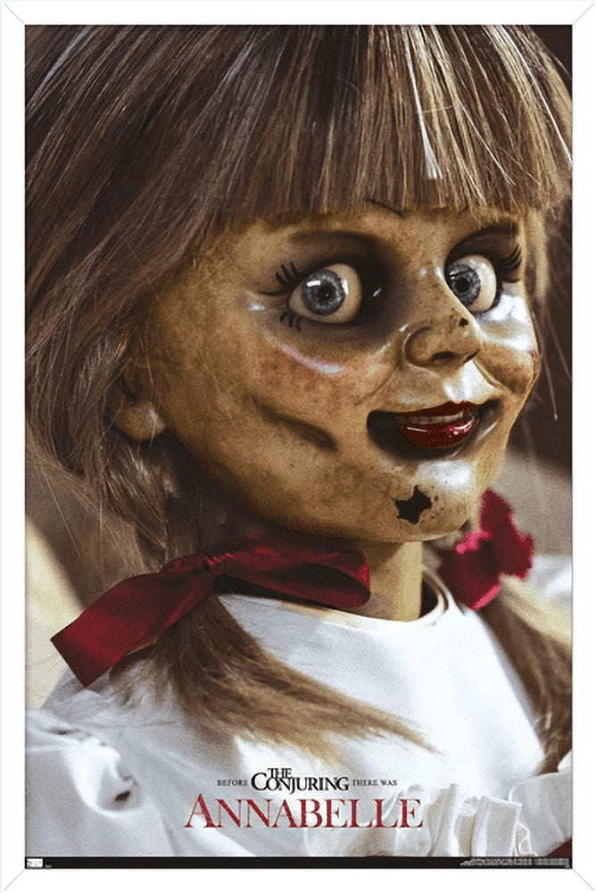 Annabelle - Close Up Wall Poster, 22.375" x 34", Framed