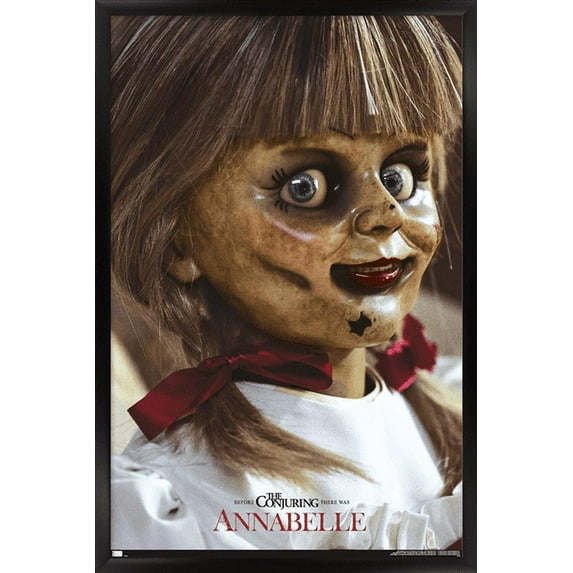 Annabelle - Close Up Wall Poster, 22.375" x 34", Framed