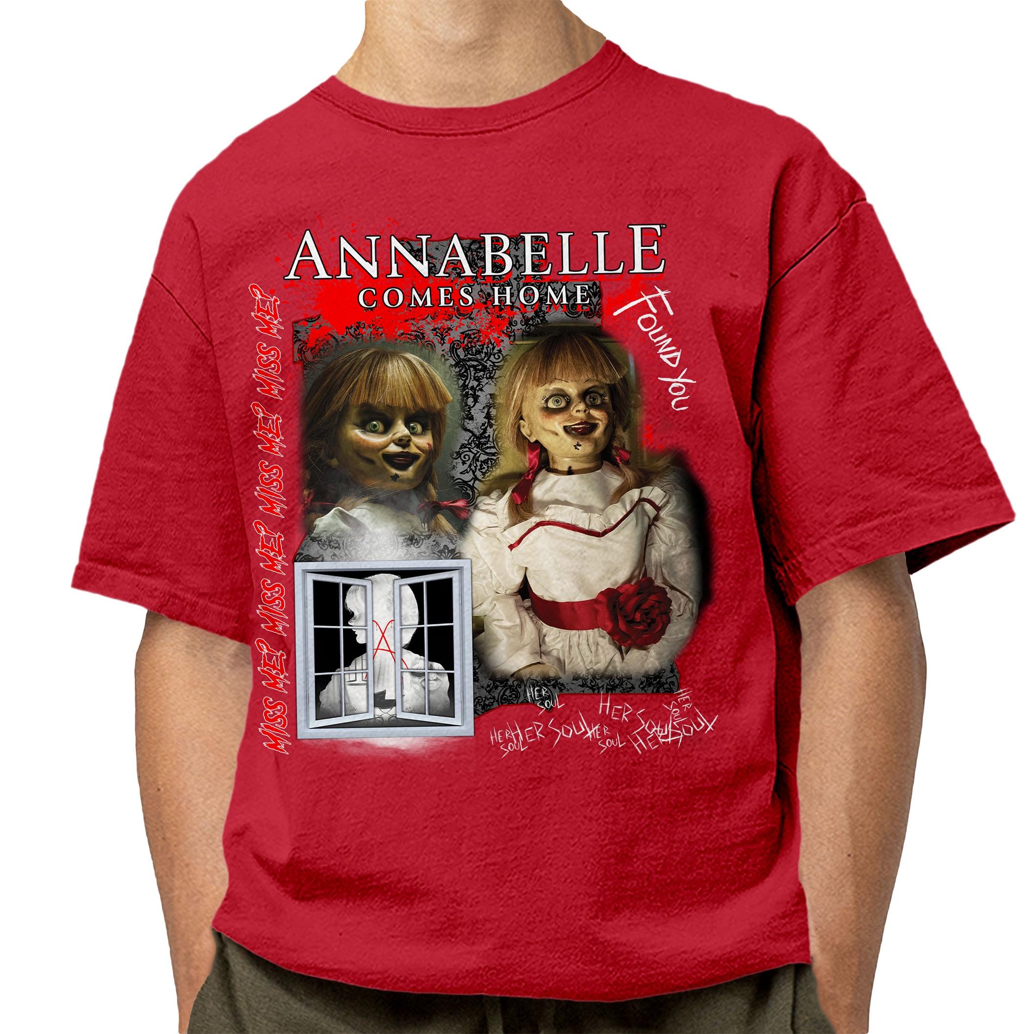 Annabelle Comes Home Found You Mens and Womens Short Sleeve T Shirt