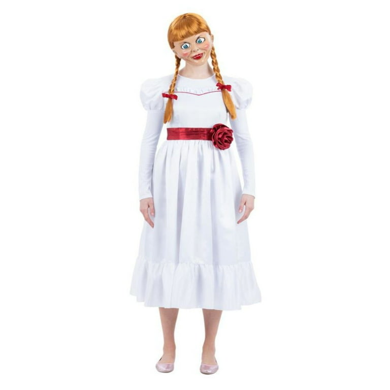 Annabelle Costume Adult White Dress Annabelle Costume Adult White Dress