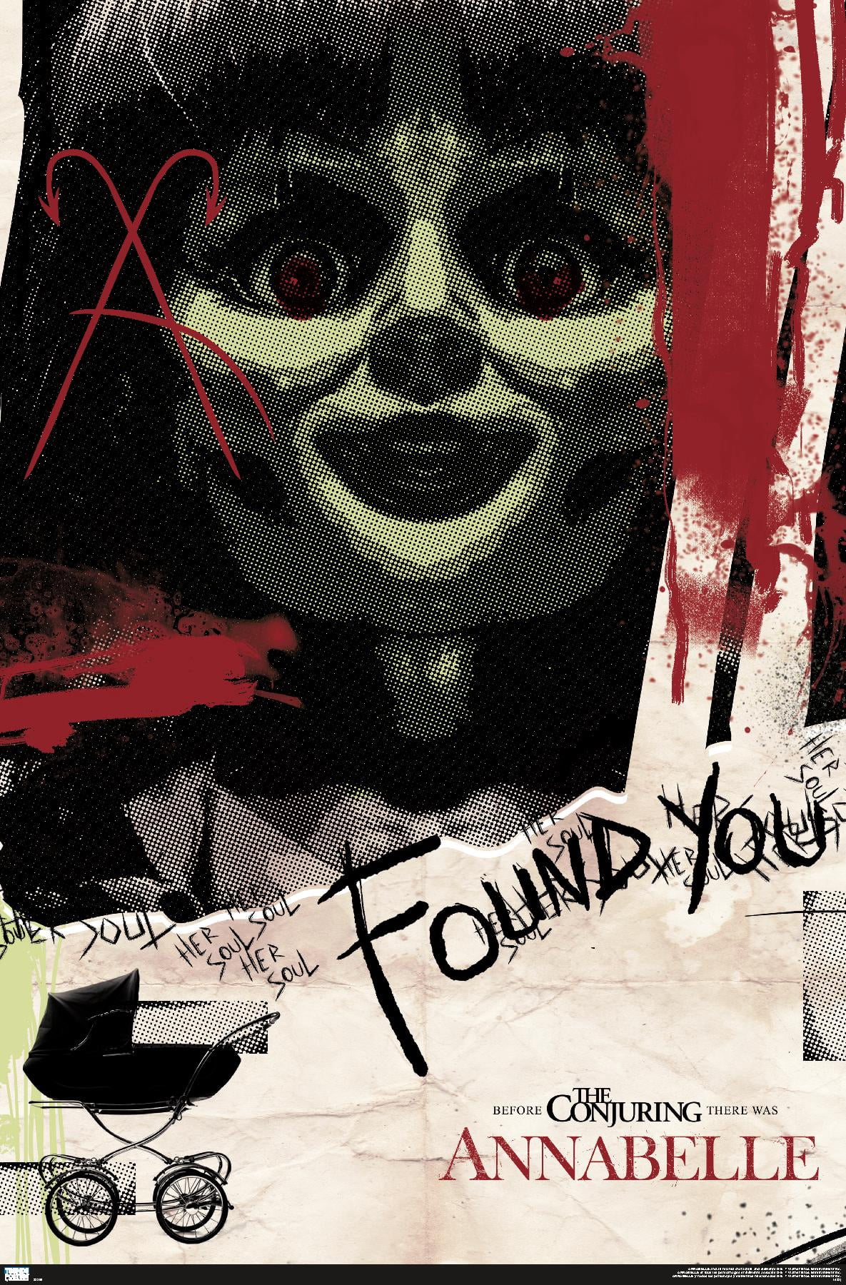 Annabelle - Found You Wall Poster, 22.375" x 34"