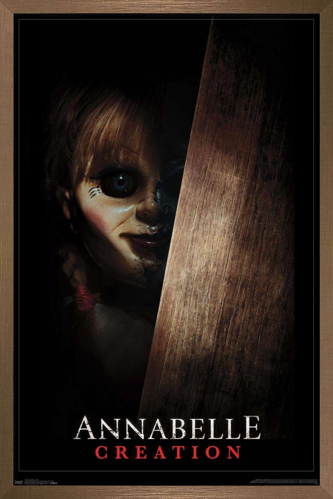Annabelle - Peek Wall Poster, 14.725" x 22.375", Framed
