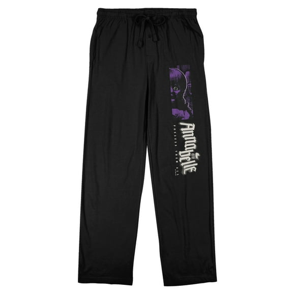 Annabelle Possess Them All Men's Black Sleep Pajama Pants-Small