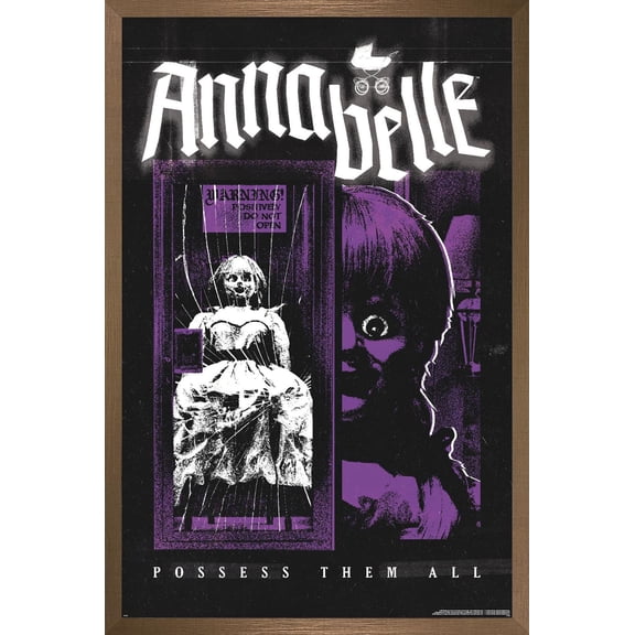 Annabelle - Possess Them All Wall Poster, 22.375" x 34" Framed