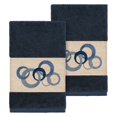 thumbnail image 1 of Annabelle Turkish Cotton Embellished Hand Towel, 1 of 4