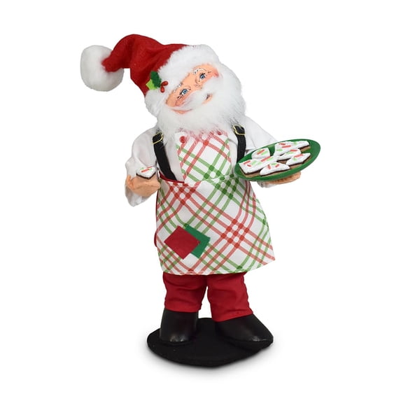 Annalee Christmas Candy Santa, 9in Collectible Figurine