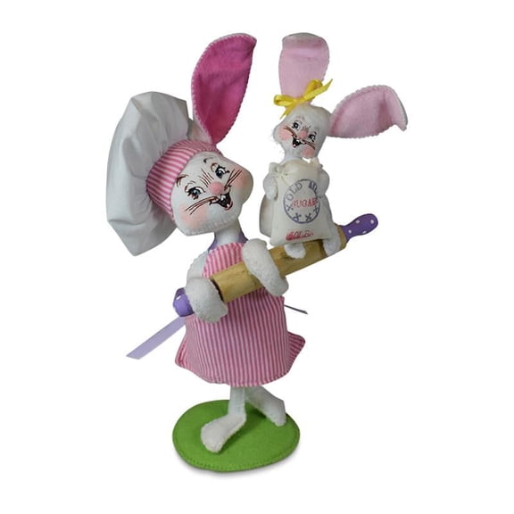 Annalee Dolls 2019 Spring Baking Bunny Pals 6in Plush New with Tags
