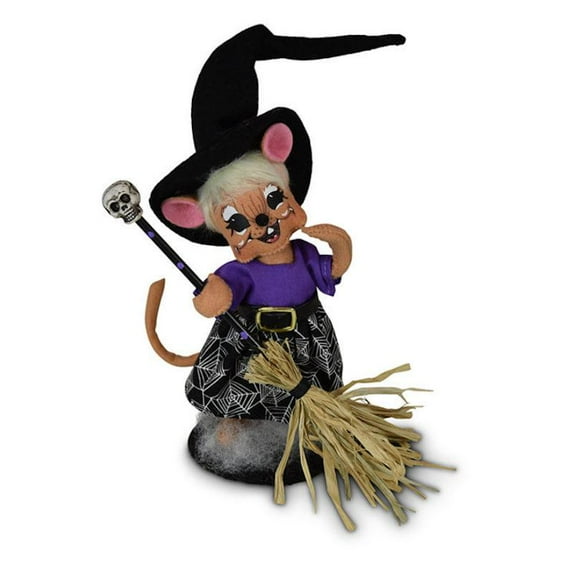 Annalee Dolls 2020 Halloween 6 inch Witch Mouse Plush New with Tags
