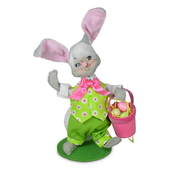 Annalee Dolls 2021 Easter Spring 6in Easter Boy Bunny Plush New with Tag