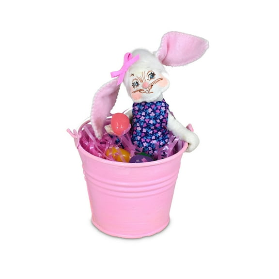 Annalee 5" Easter Bucket Bunny