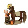 thumbnail image 1 of Annalee Harvest Girl and Horse, 8in Collectible Figurine, 1 of 2