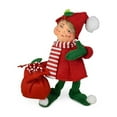 thumbnail image 1 of Annalee Jolly Green Elf, 5 inch Collectible Figurine, 1 of 5