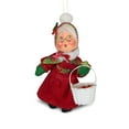 thumbnail image 1 of Annalee Yuletide Mrs. Santa, 5in Collectible Figurine Christmas Ornament, 1 of 1