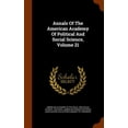 thumbnail image 1 of Annals Of The American Academy Of Political And Social Science, Volume 21 (Hardcover), 1 of 1