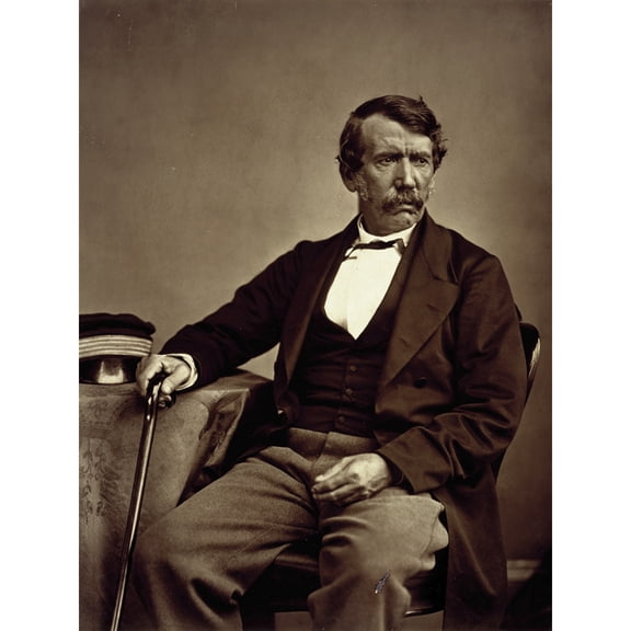 Annan Portrait Explorer David Livingstone 1864 Photo Extra Large XL Wall Art Poster Print